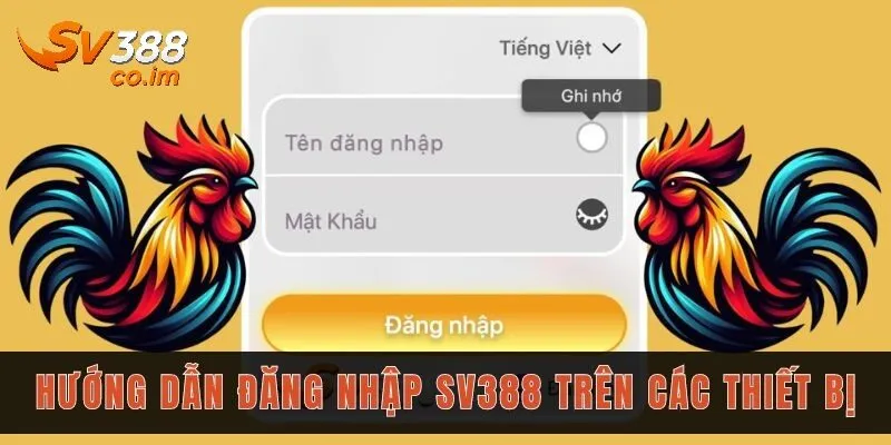 Đăng nhập SV388